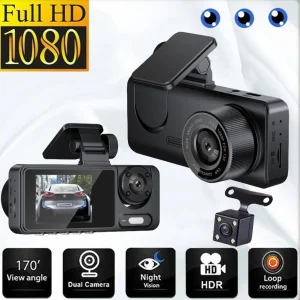 1080P WiFi Dash Cam with IR Night Vision