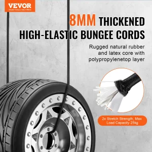 12pcs Elastic Bungee Shock Cord