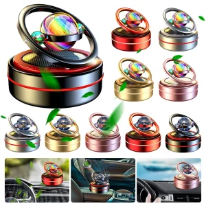 Solar Rotating Air Aromatherapy Aluminum Alloy