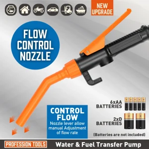 Liquid Oil Transfer Pump Battery Powered